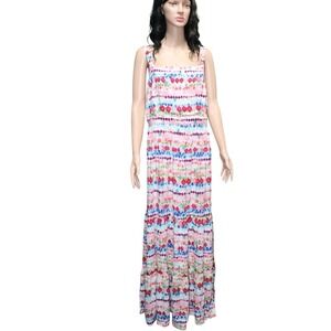 chinese dress ladies Milla Women's Hydrangea Tender Floral Maxi Tie-Strap Dress main image 0